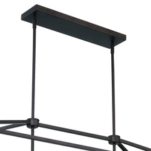 Load image into Gallery viewer, Candle Style Six Light Metal Dimmable Chandelier - Bronze