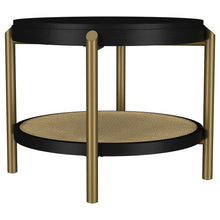 Load image into Gallery viewer, Benson - Round Table With Storage Shelf