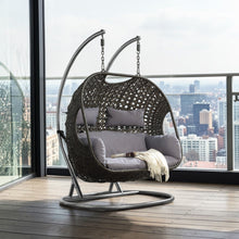 Load image into Gallery viewer, Vasant - Wicker Hanging Chair - Gray