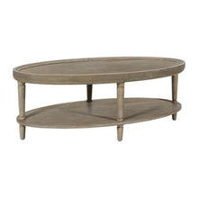 Load image into Gallery viewer, Bedford - Oval Coffee Table With Shelf - Natural