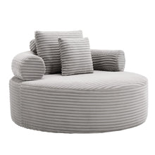 Load image into Gallery viewer, Round Sofa Bed With 3 Pillows For Living Room
