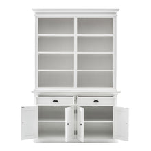 Load image into Gallery viewer, Adjustable Four Tier Bookcase (397123) - White