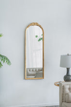 Load image into Gallery viewer, Wood Floor Mirror, Full Body Mirror Dressing Make Up Mirror For Bathroom
