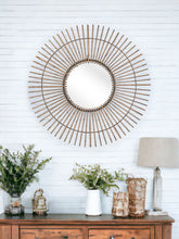 Load image into Gallery viewer, Tribal Round Mirror - Gold