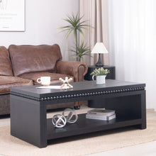 Load image into Gallery viewer, Modern Coffee Table With Beaded Trim