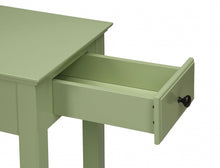 Load image into Gallery viewer, Single Drawer End Table - Pale Green