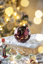 Load image into Gallery viewer, Christmas Ball Glass Decorative Hanging Ball Christmas Tree Ornaments, For Holiday Party Decorations