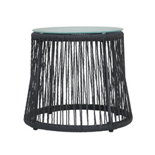 Load image into Gallery viewer, Boho Southport - Side Table With Glass Top