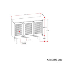 Load image into Gallery viewer, Reeves - Sideboard Buffet - Natural