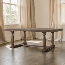 Load image into Gallery viewer, Bernard - Weathered Dining Table