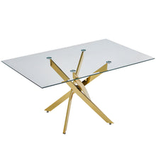 Load image into Gallery viewer, Modern Rectangular Table For Dining Room