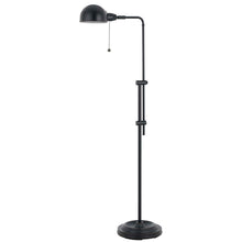 Load image into Gallery viewer, 58" Adjustable Traditional Shaped Floor Lamp With Bronze Dome Shade - Bronze