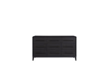 Load image into Gallery viewer, 9 Drawer Dresser - Black