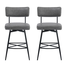 Load image into Gallery viewer, Retro Swivel Counter Stools (Set of 2)