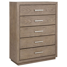 Load image into Gallery viewer, Gibbons Barley - 5 Drawer Bedroom Chest - Brown