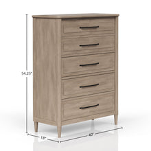 Load image into Gallery viewer, 5 Drawer Chest - Sand