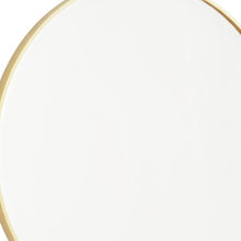 Load image into Gallery viewer, 24" Metal Round Framed Bathroom Vanity Mirror - Gold