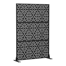 Load image into Gallery viewer, Three Panel Screen Room Divider (562846) - Black