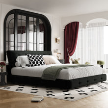 Load image into Gallery viewer, Tufted Headboard With Extra-Large Ultra-Soft Cloud Pillow Design