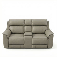 Load image into Gallery viewer, Oslo - Dual Power Reclining Loveseat With Console