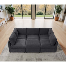 Load image into Gallery viewer, Modern Reversible Modular Sectional