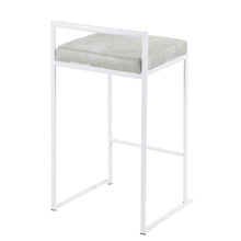 Load image into Gallery viewer, Fuji - Simple Elegance, Contemporary Stackable Counter Stool