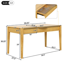 Load image into Gallery viewer, Modern Home Office Desk With Drawers