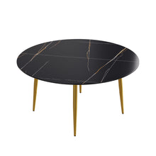 Load image into Gallery viewer, Modern Man-Made Stone Round Dining Table-Position For 6 People