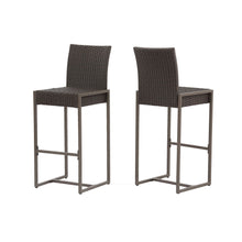 Load image into Gallery viewer, Outdoor Barstool With Hand Crafted Details (Set of 2)