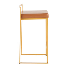 Load image into Gallery viewer, Fuji - Contemporary / Glam Design Counter Stool (Set of 2)