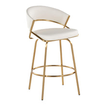 Load image into Gallery viewer, Jie - Glam Fixed Height Counter Stool (Set of 2)