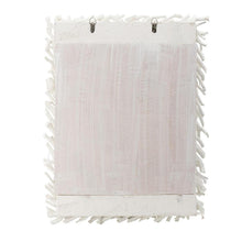 Load image into Gallery viewer, 28" Rattan Framed Accent Mirror - White