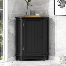 Load image into Gallery viewer, Bathroom Cabinet Triangle Corner Storage Cabinet With Adjustable Shelf Modern Style
