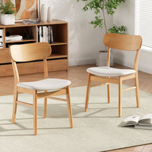 Load image into Gallery viewer, Dining Chairs With Cushioned Seat (Set of 2)
