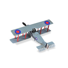 Load image into Gallery viewer, Hand Painted 1916 Bristol F28 Fighter Plane Model Airplane - Red / Gray