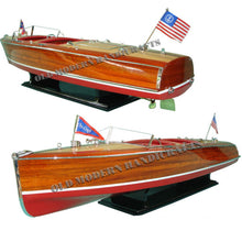 Load image into Gallery viewer, Hand Painted Model Boat (624220) - Dark Brown