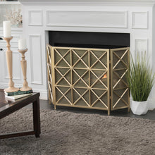 Load image into Gallery viewer, Margaret - 3 Panel Fireplace Screen Iron