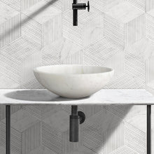 Load image into Gallery viewer, Bathroom Vessel Sink, Circular Design
