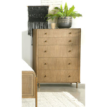 Load image into Gallery viewer, Stevie - Rectangular 5 Drawer Chest - Sand