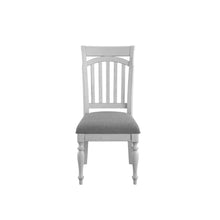 Load image into Gallery viewer, Slat Back Dining Chairs (Set of 2) - Gray