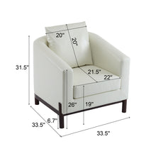 Load image into Gallery viewer, Anurudh - Barrel Club Upholstered Chair