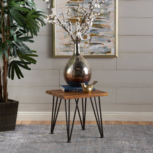 Load image into Gallery viewer, Zenith - Outdoor Industrial Accent Table (Set of 2) - Teak