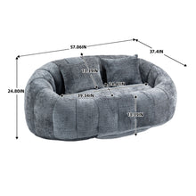 Load image into Gallery viewer, Bean Bag Lazy Sofa, Durable Comfort Lounger High Back Bean Bag Chair Couch