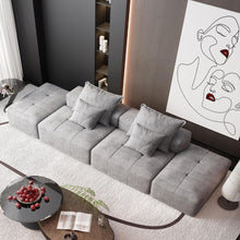 Load image into Gallery viewer, Modern Oversized Diy Combination Modular Sectional Sofa With Pillows