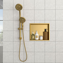 Load image into Gallery viewer, Stainless Steel Shower Niche With Seamless Design For Bathroom Storage