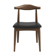 Load image into Gallery viewer, Destiny - Dining Chairs (Set of 2) - Black / Dark Brown