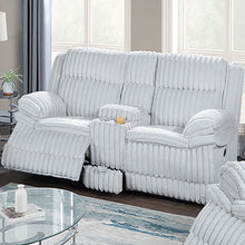 Load image into Gallery viewer, Contemporary Motion Loveseat With Console Storage