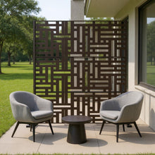 Load image into Gallery viewer, Six Panel Screen Room Divider (720160) - Black