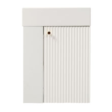 Load image into Gallery viewer, Floating Bathroom Vanity With Resin Basin, Left Side Storage - White