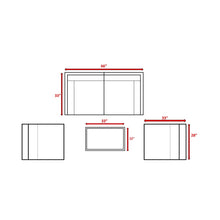Load image into Gallery viewer, Comfortable Modern Patio Rattan Sectional Set With Cushions